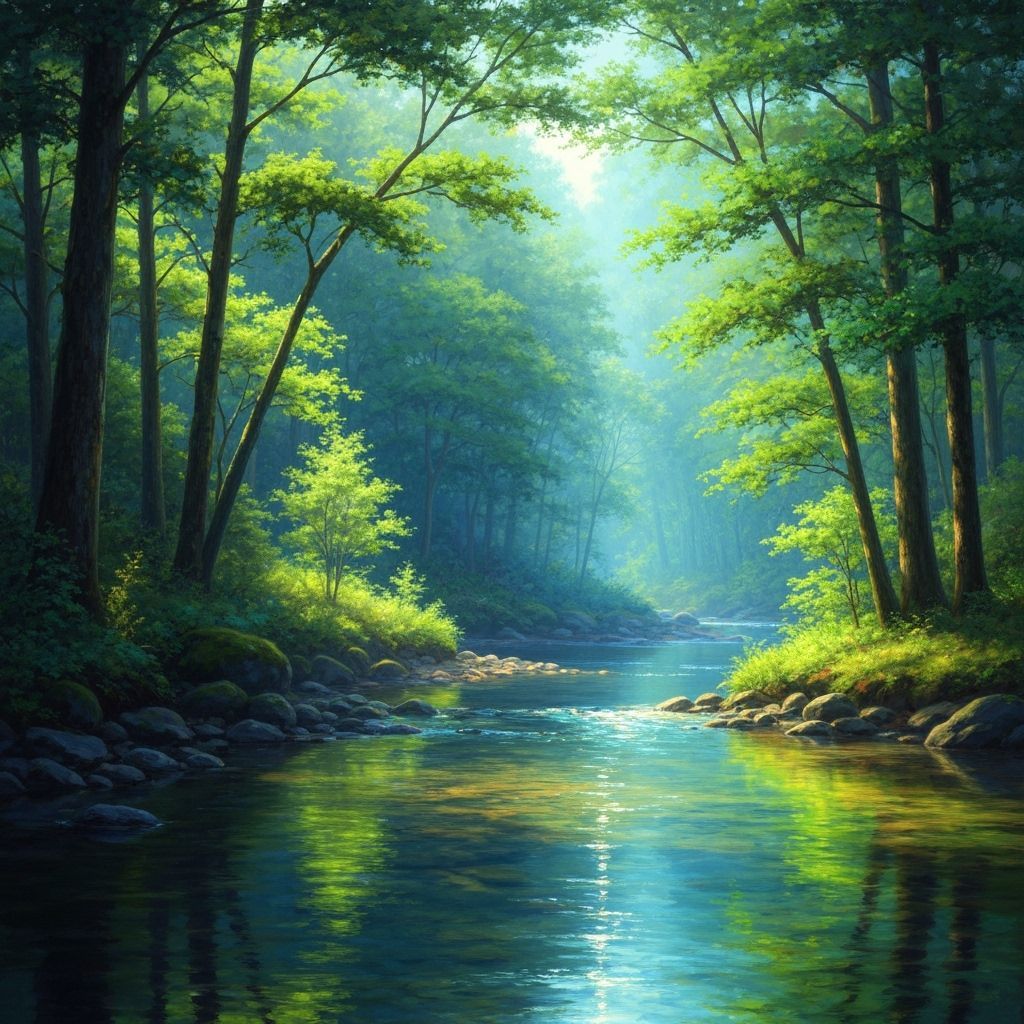 The River Sounds 
Crystal Creek Woods