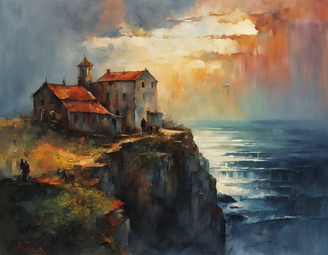 Mysterious Rainfall in Noctilucent Colors