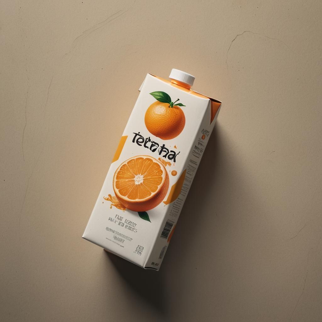 Fruit Juice Carton Mimics Original Fruit Packaging