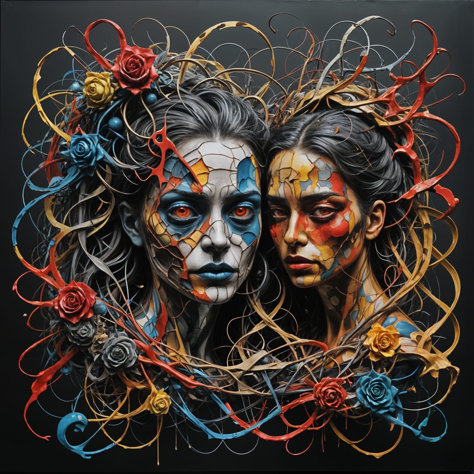 Juxtaposition Intertwined