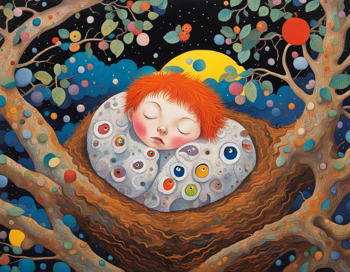 Ghost Sleeping in Owl Nest: A Contemporary Masterpiece