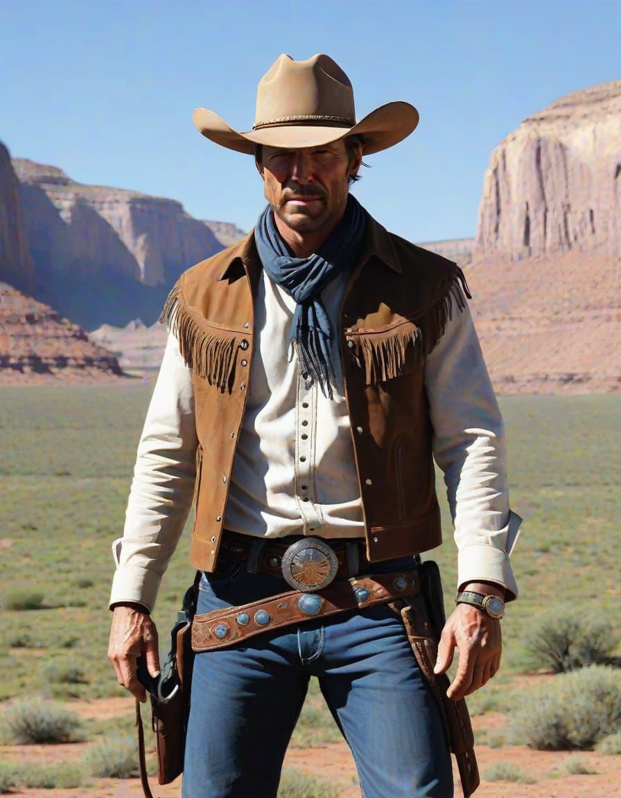 AI Generated Cowboy Image