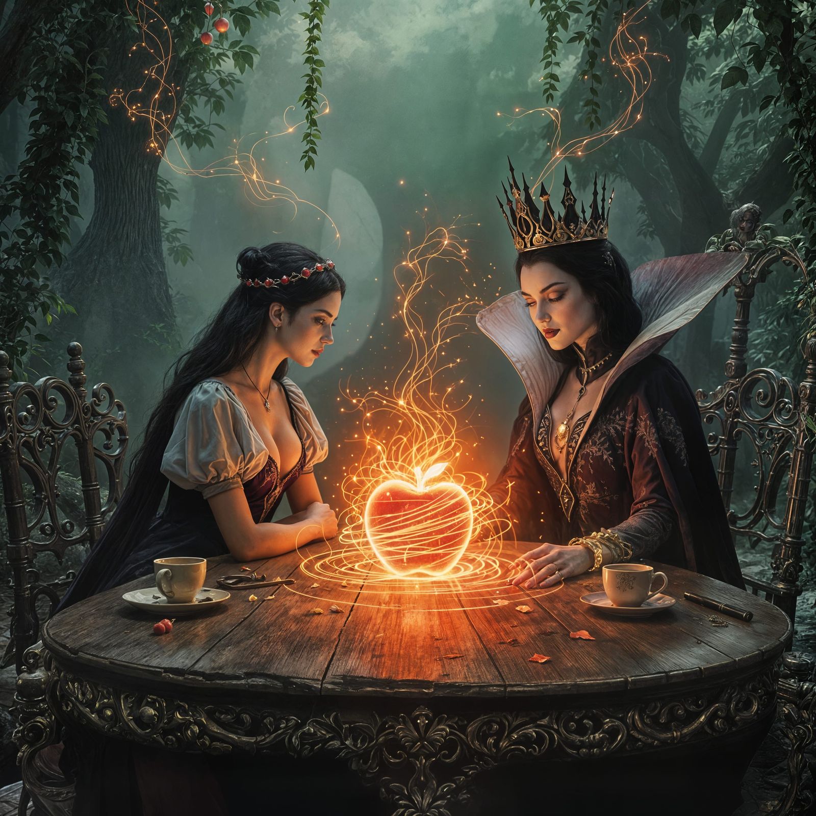 Alternative story: - Want an apple?- Thanks, but I don't like it.