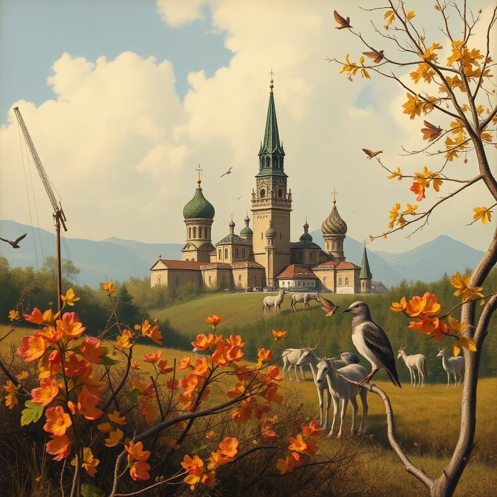 Macro Owl Feathers in Detailed Naturalistic Style