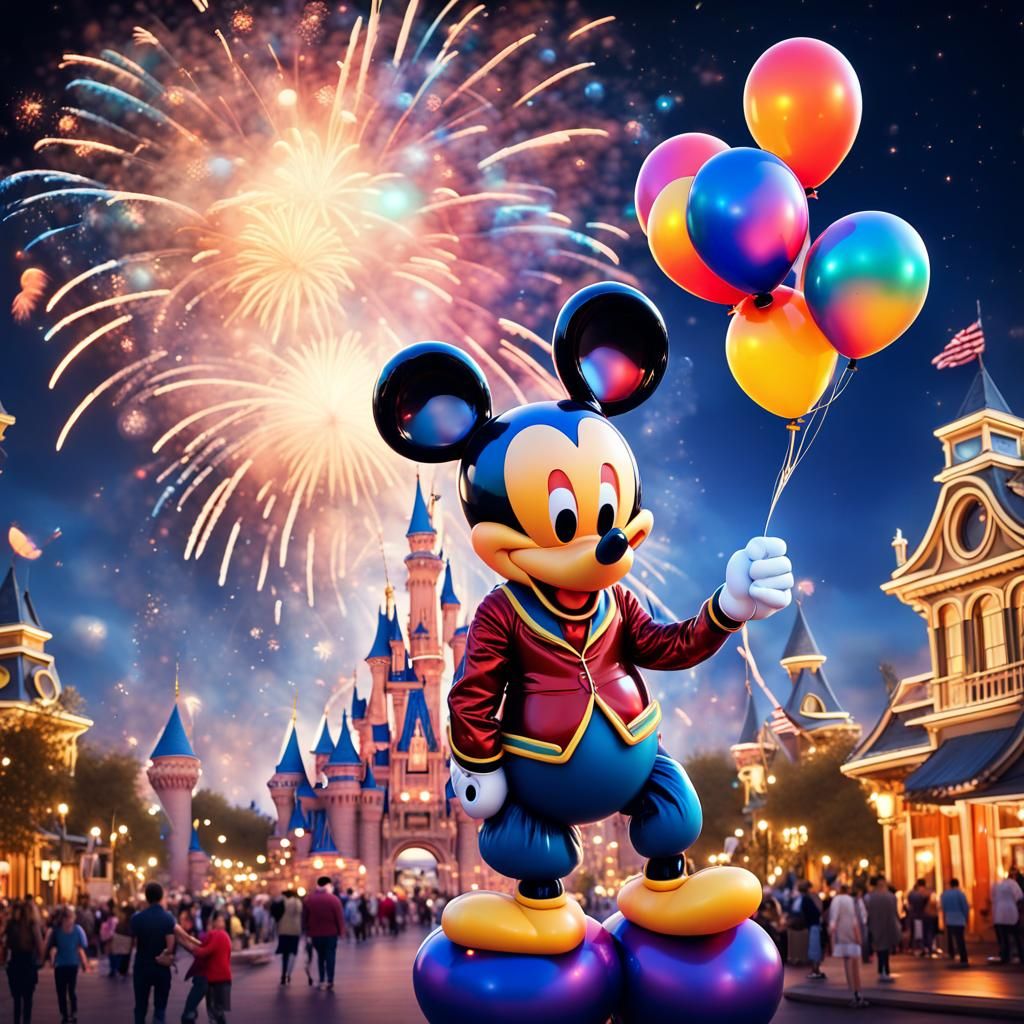 Disneyland Balloon Mickey Mouse