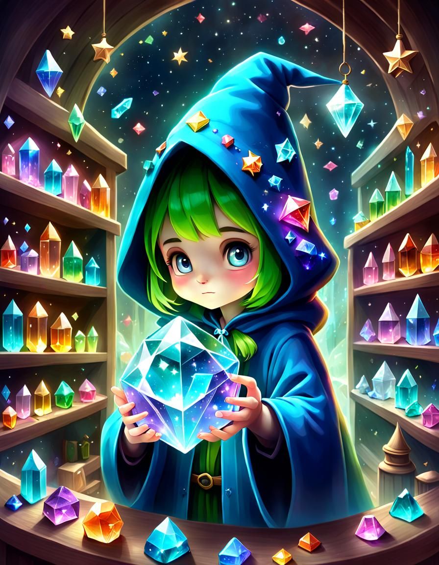This shop selling crystals!