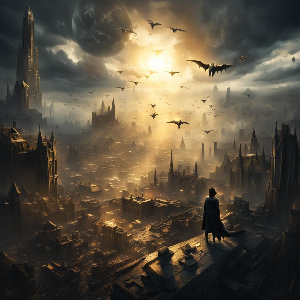 Cassandra Cain: Epic Cinematic Digital Matte Painting