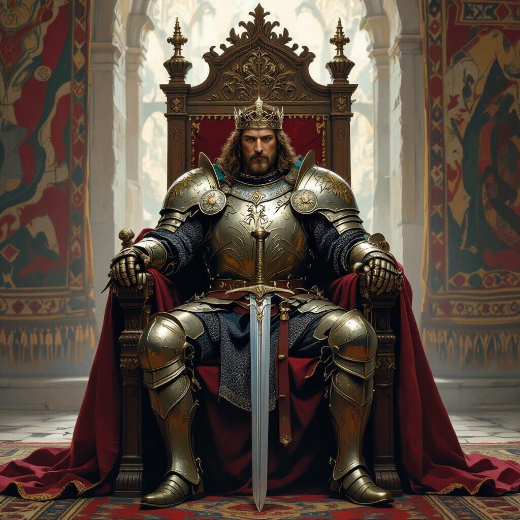 King Arthur on His Throne: Classical Realism