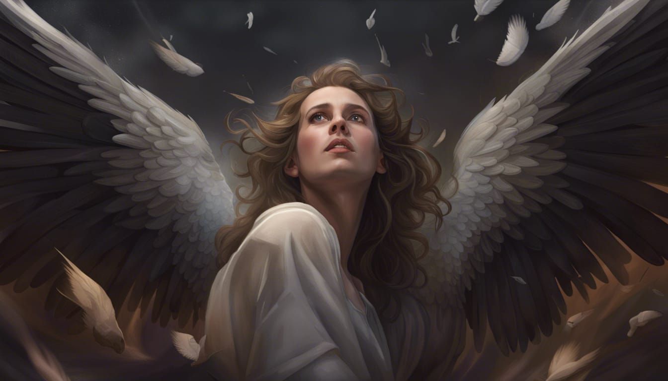 Kevin with Angel Wings: The Leftovers Fan Art