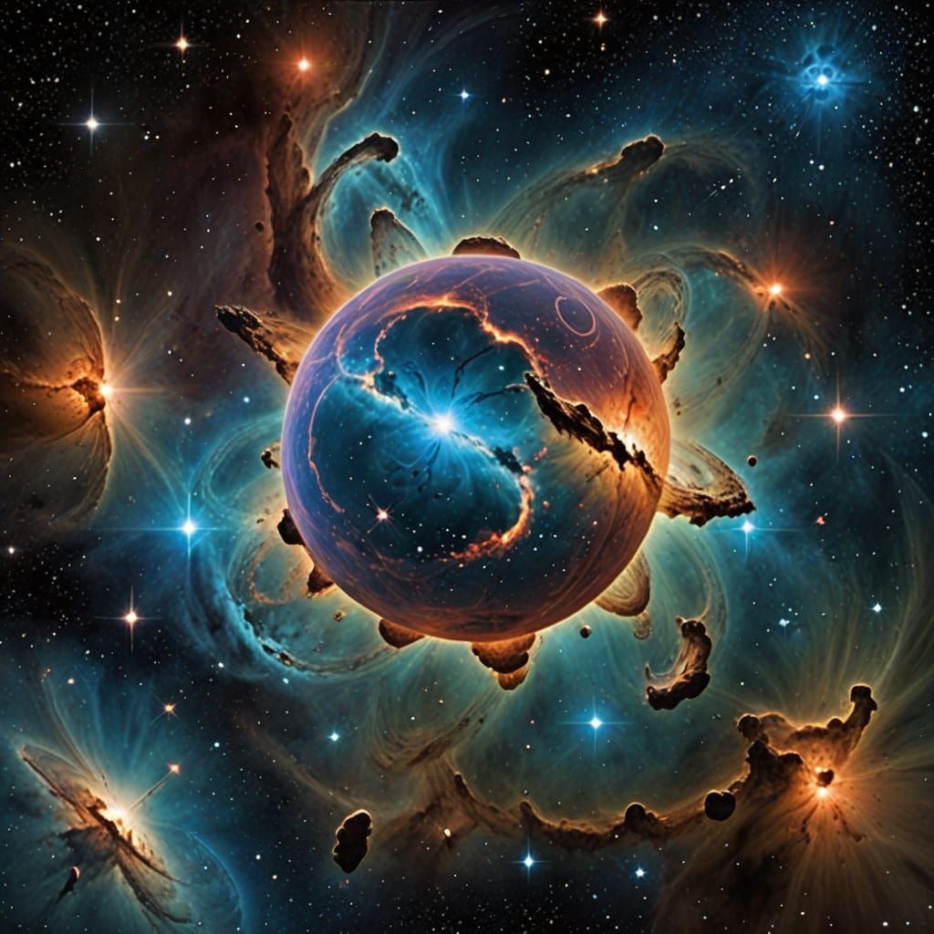 Morpheus Nebula in Deep Space