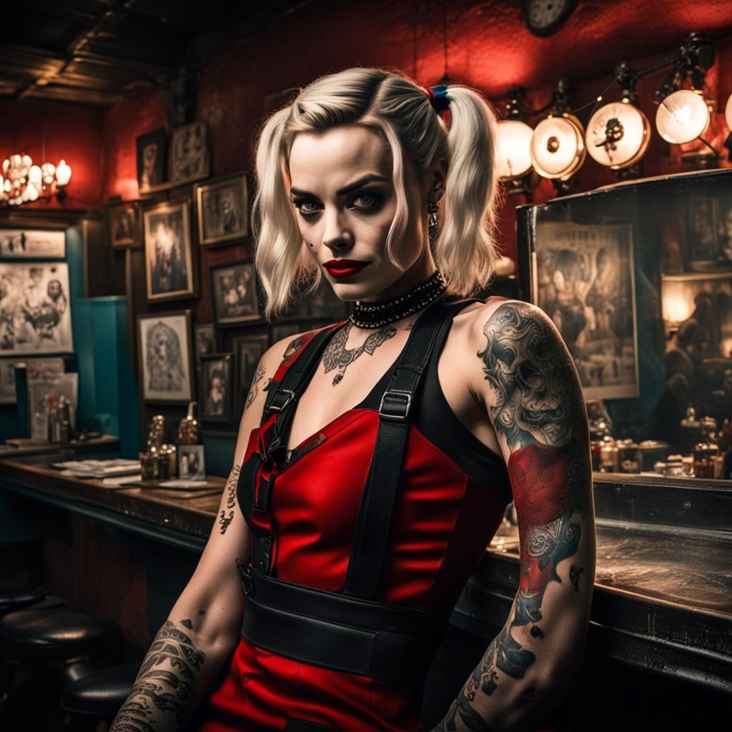Harley Quinn's Tattoo Parlor