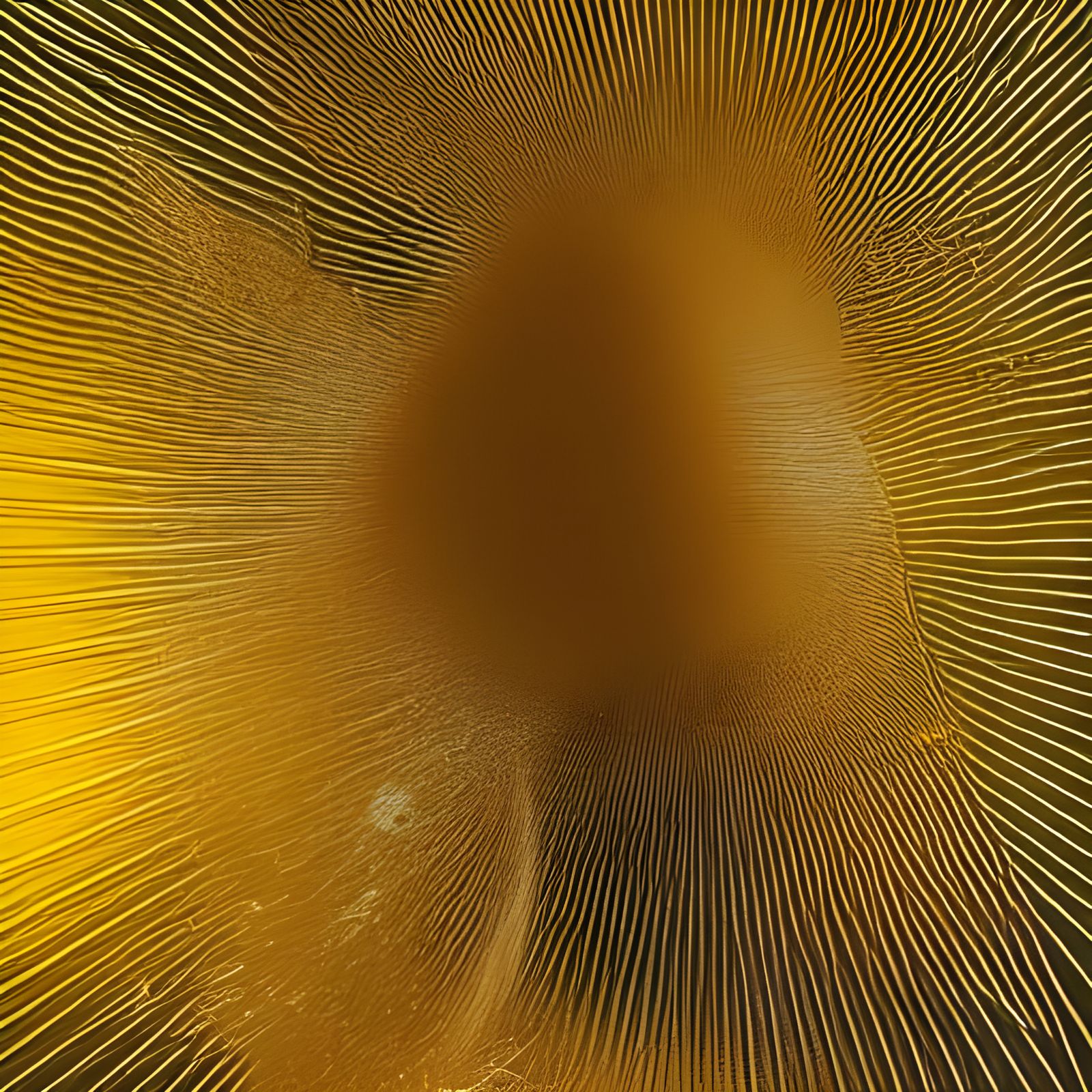 Gold and Silver Particles in Surreal Style