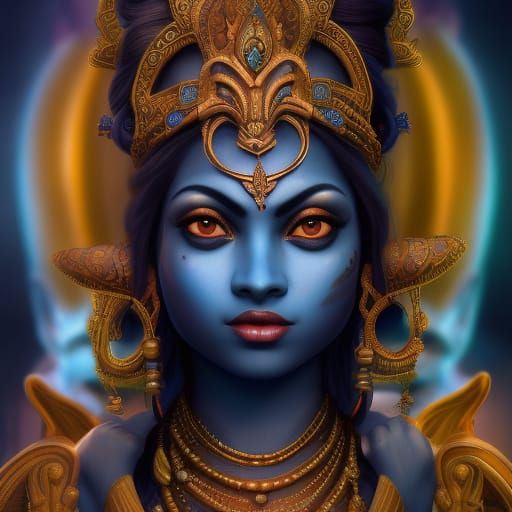Hindu Goddess Kaliai...