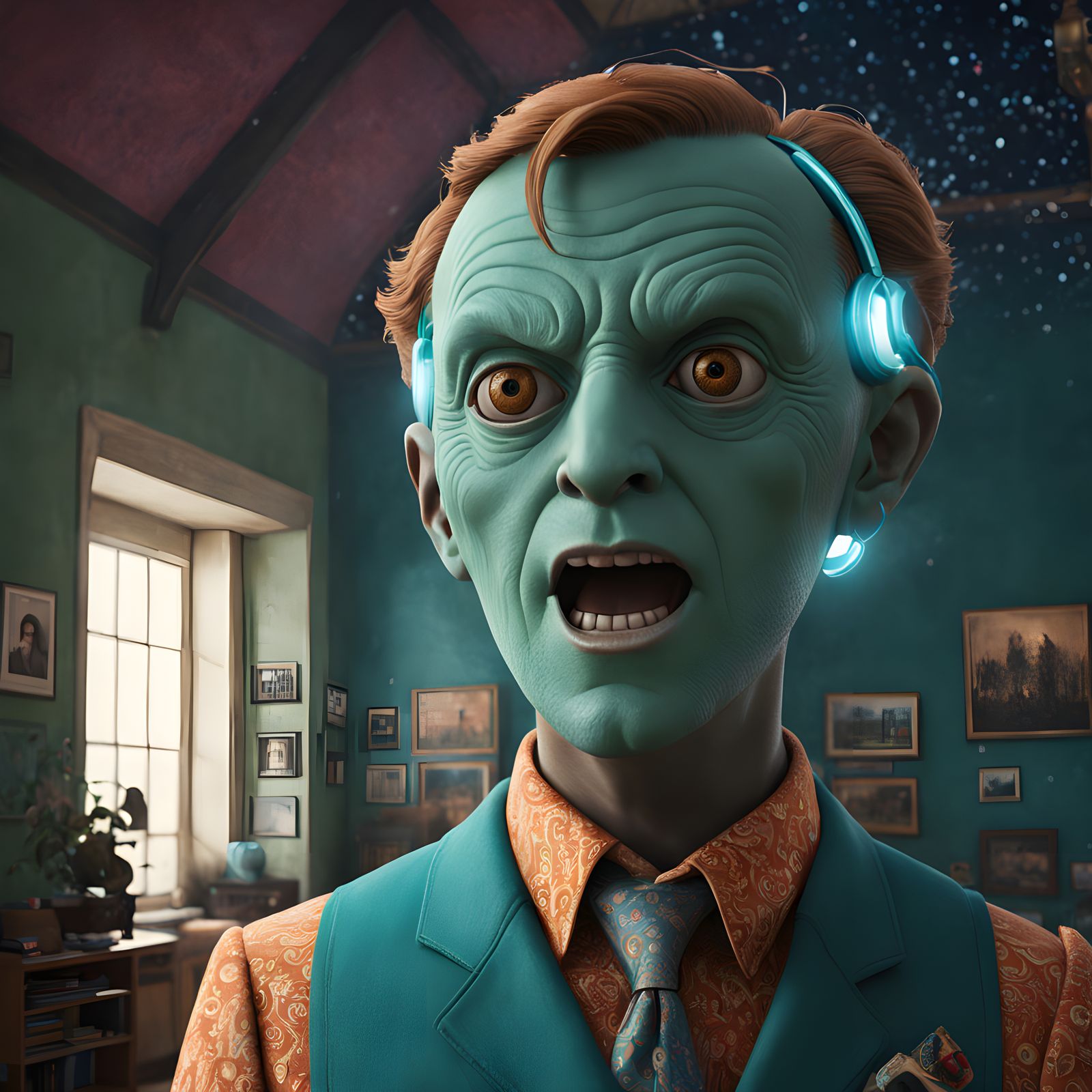 Whimsical Wes Anderson-Inspired Poster