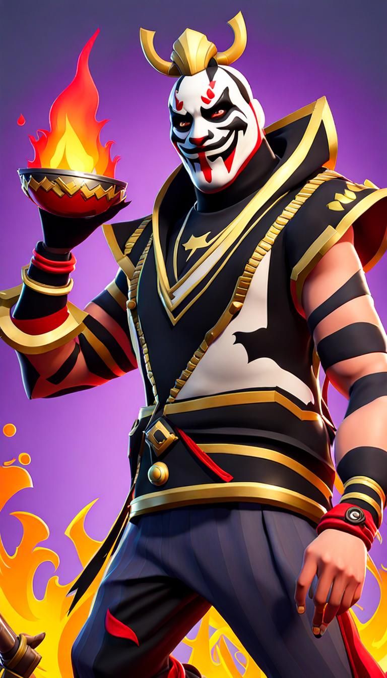 Fortnite Juggalo AI Rendition