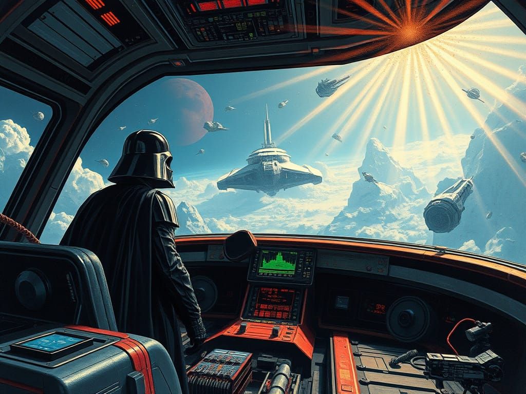 Vader in Epic Space Battle