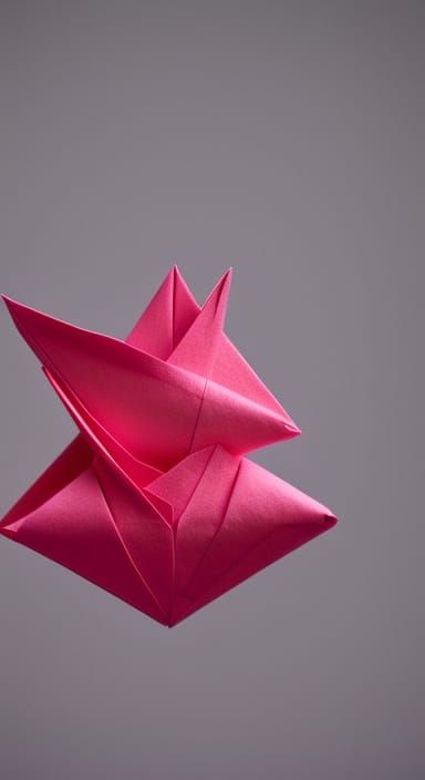 Origami Ken Masters Papercraft Sculpture