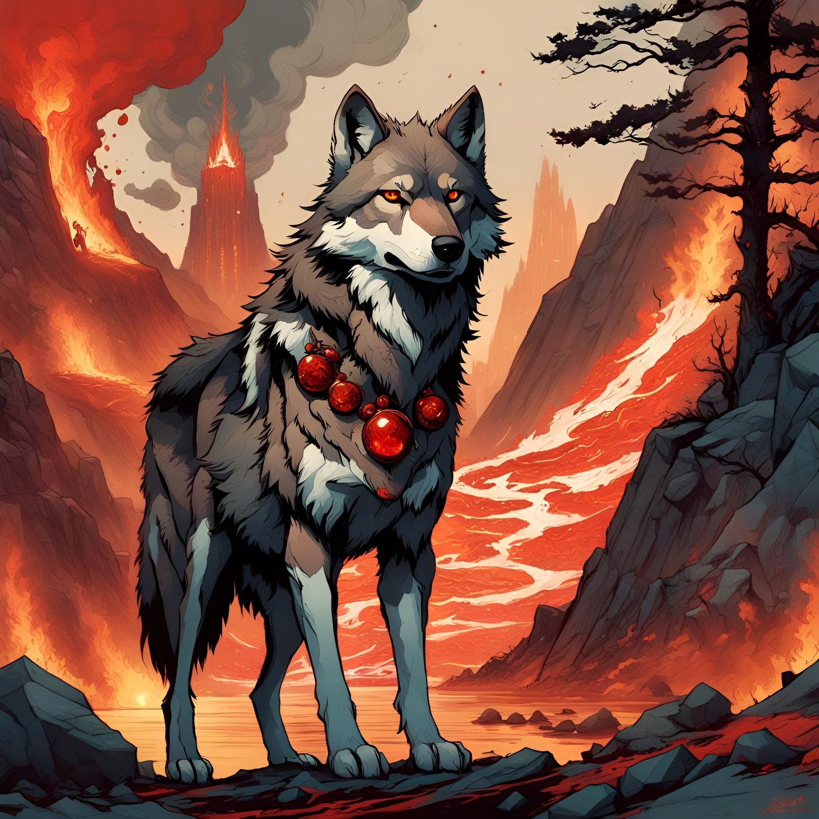 Fire Wolf.