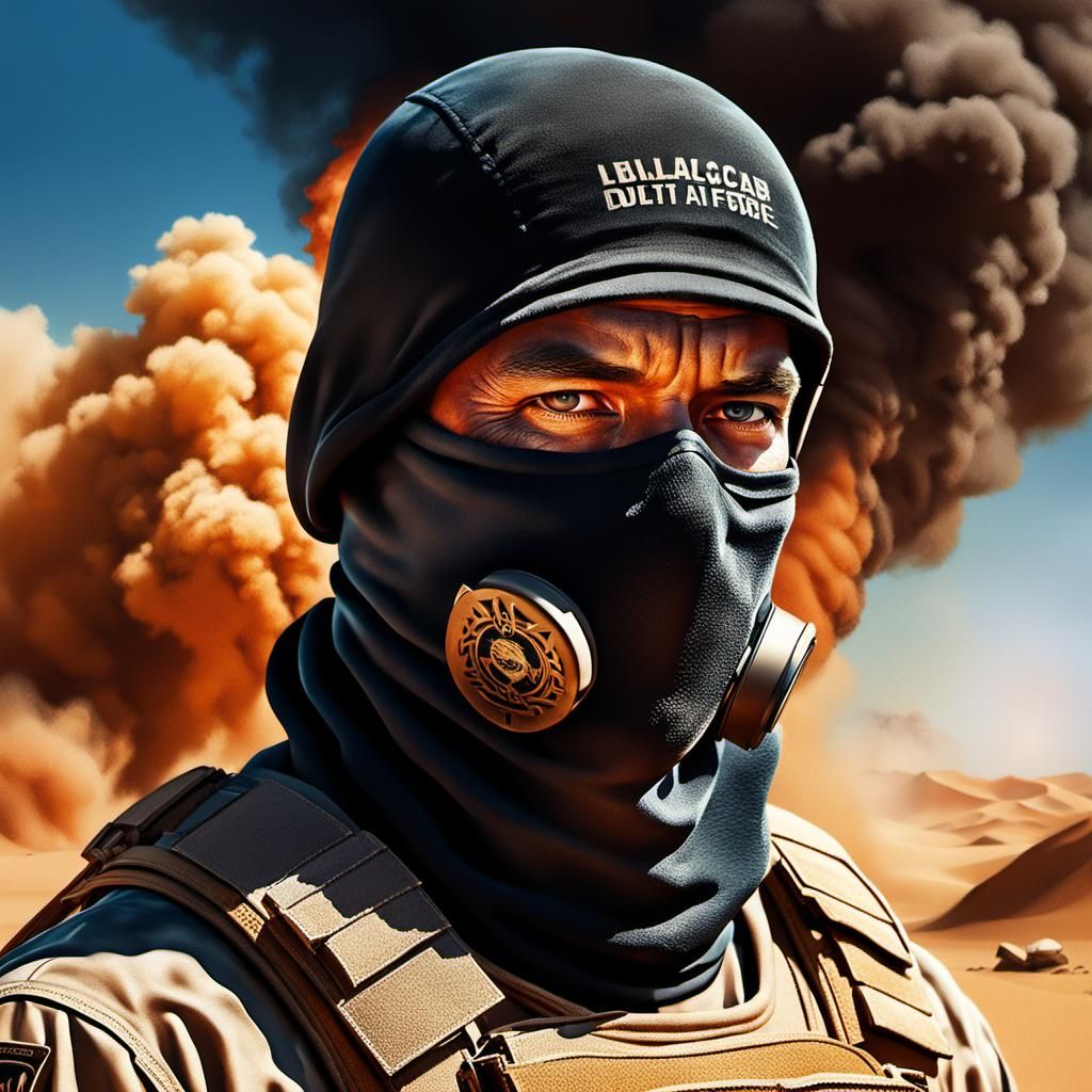 Delta Force Operative in Dubai Sandstorm