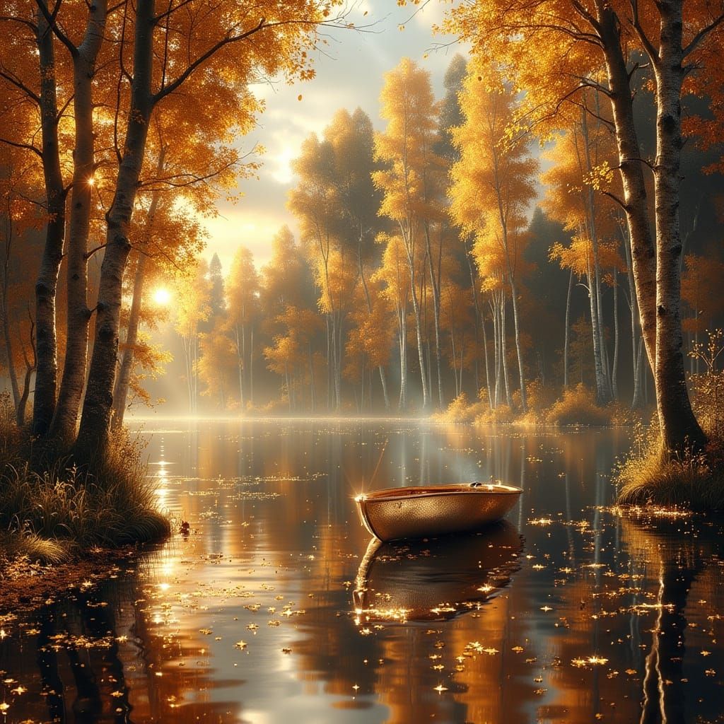 Fantasy Madrid Landscape in Exquisite Flux Style