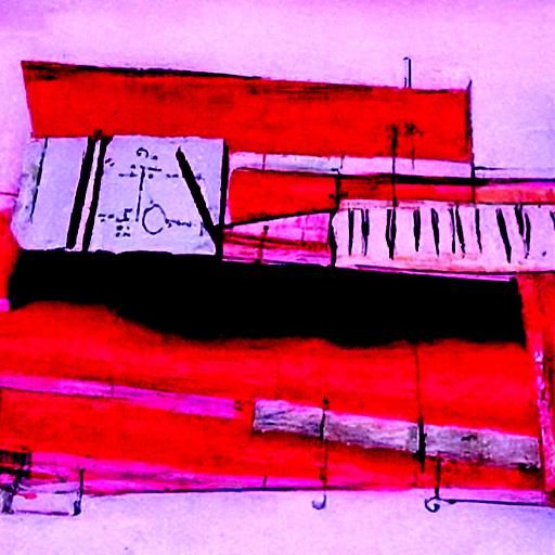 Abstract Graphic Music Notation in 8K 3D