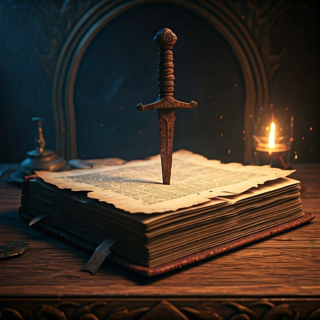 Ancient Tome Silenced by Dark Force