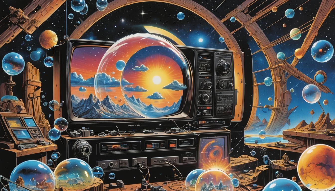 Retro VHS Cover: Monitors and Crystals