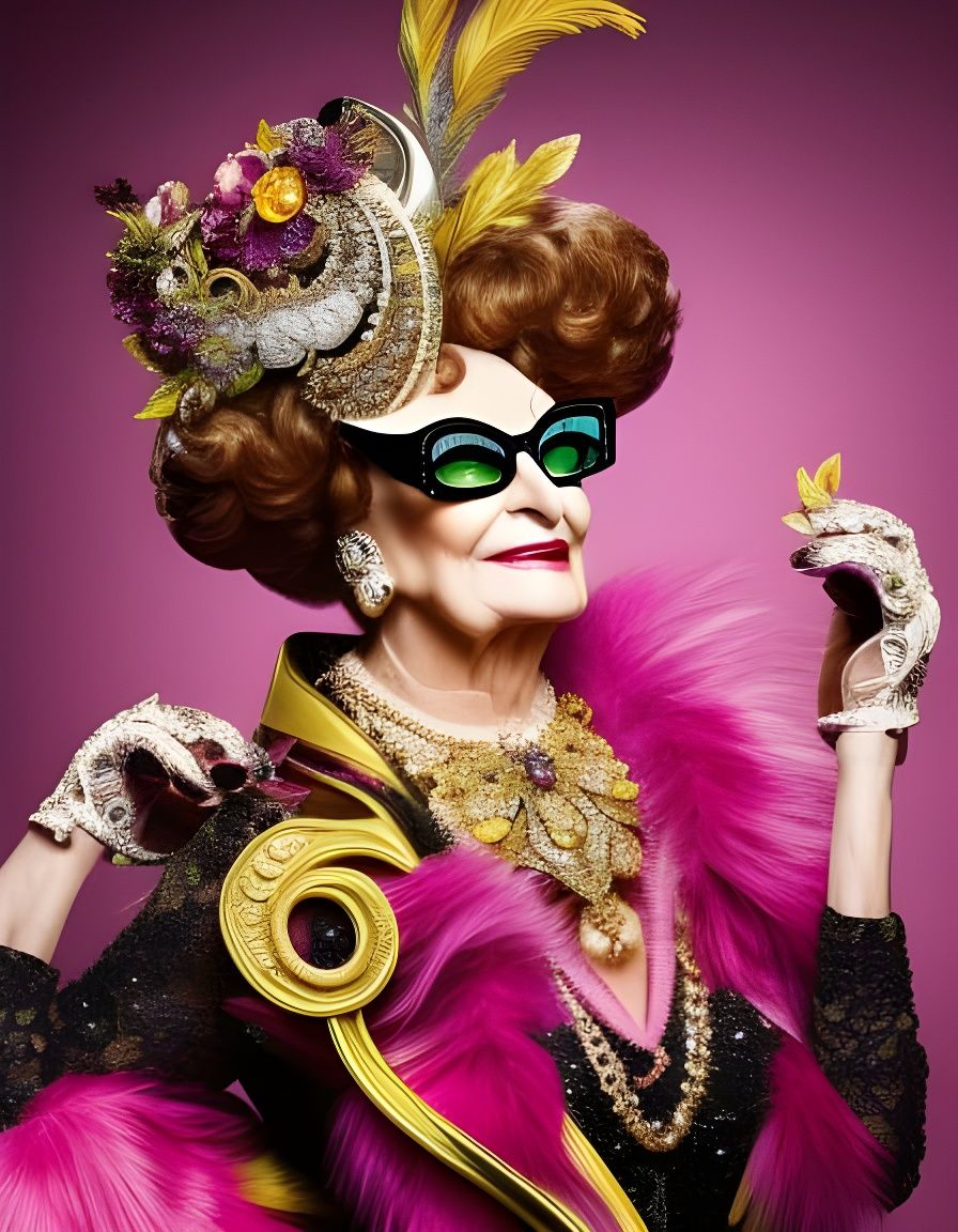 Tribute to Dame Edna Everage I