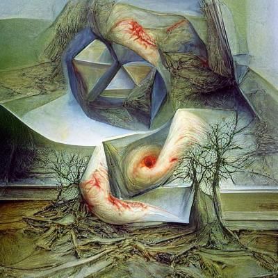 Mathematical Wound with Impossible Shapes