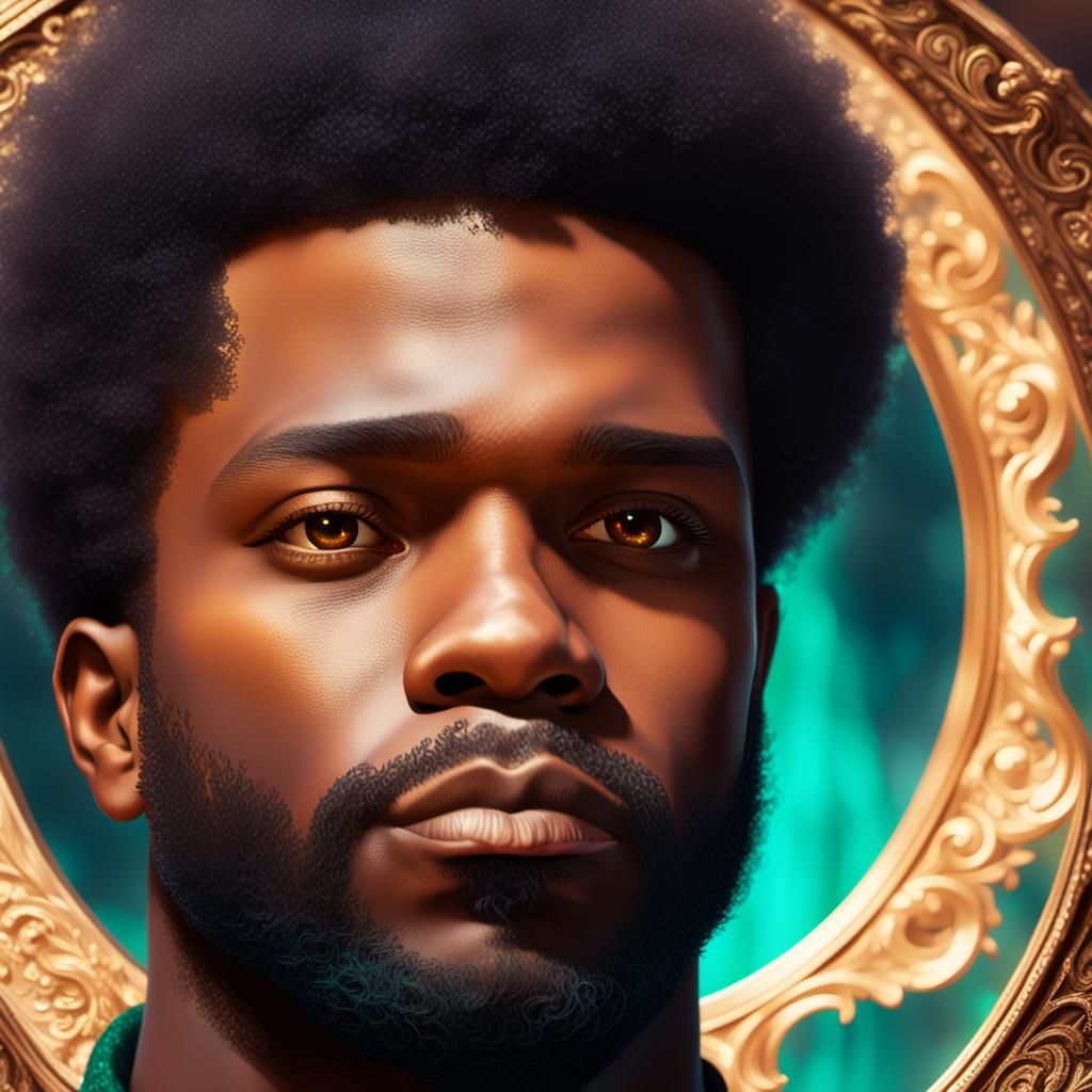 Introspective Portrait Reflecting on True Love