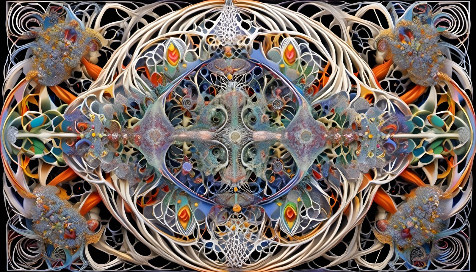 Fractal Anthropometry with Quantum Zentangle Elements