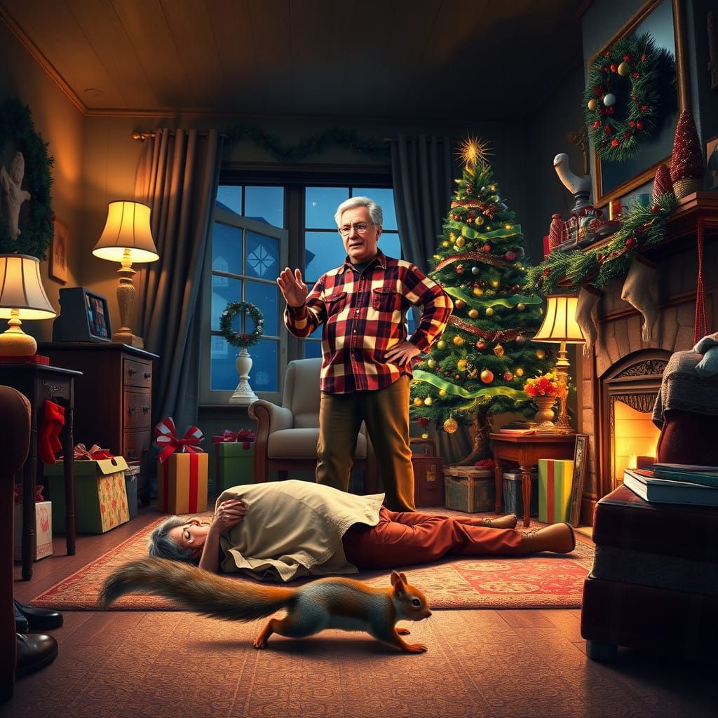 Christmas Chaos in the Griswold's Hyperrealistic Holiday Hav...
