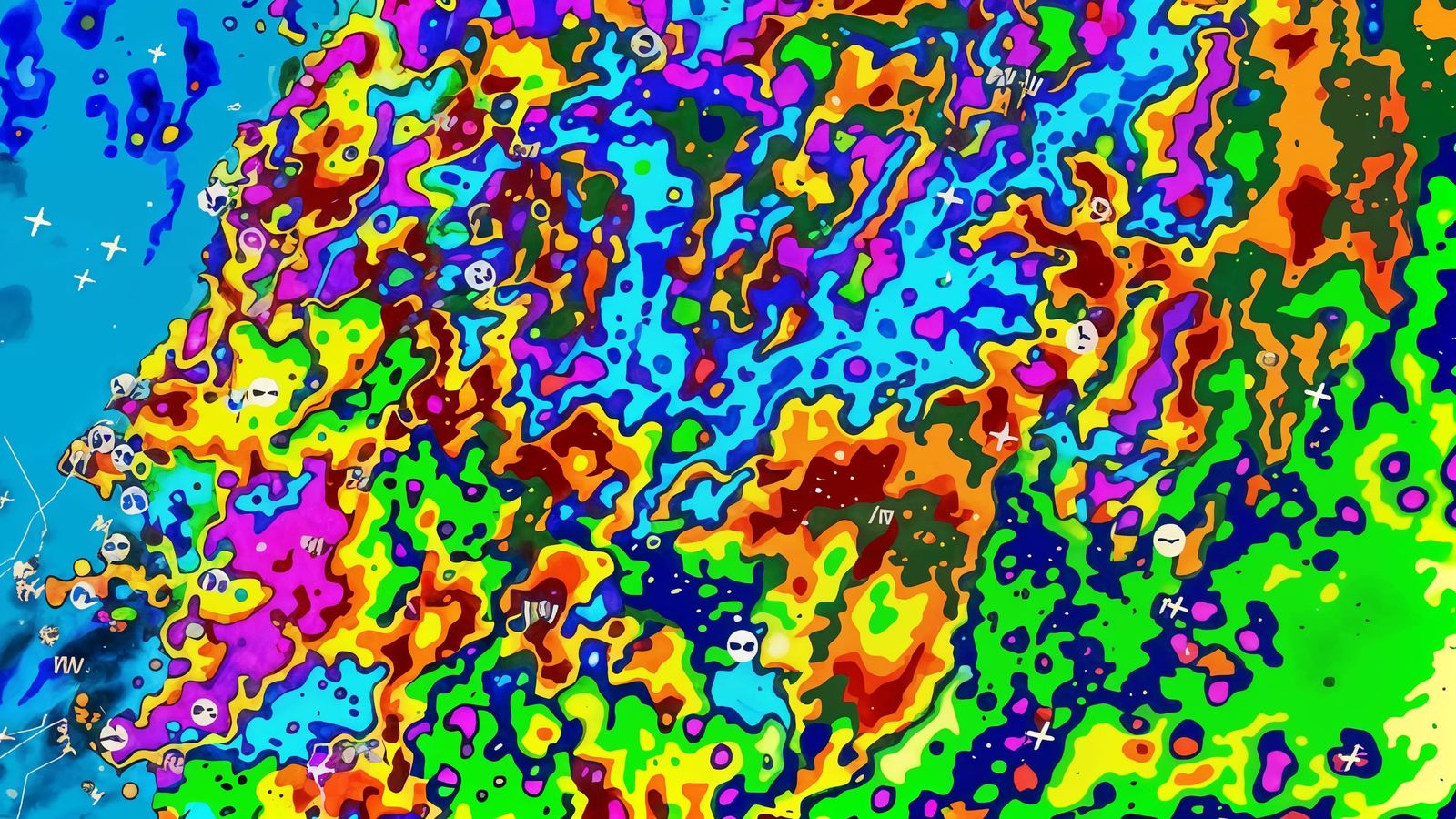 Pacific Northwest Weather Radar Map in Detail