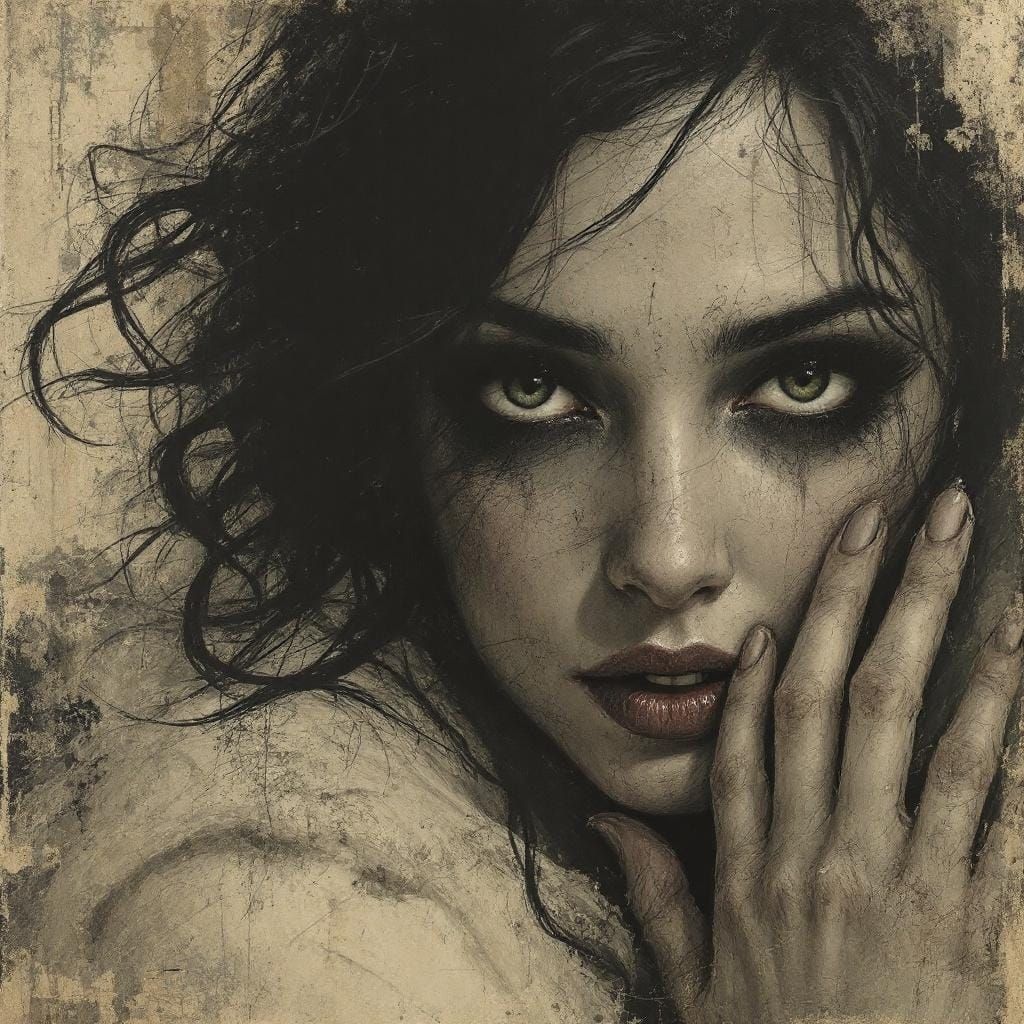 Enigmatic Lady with Hidden Evil