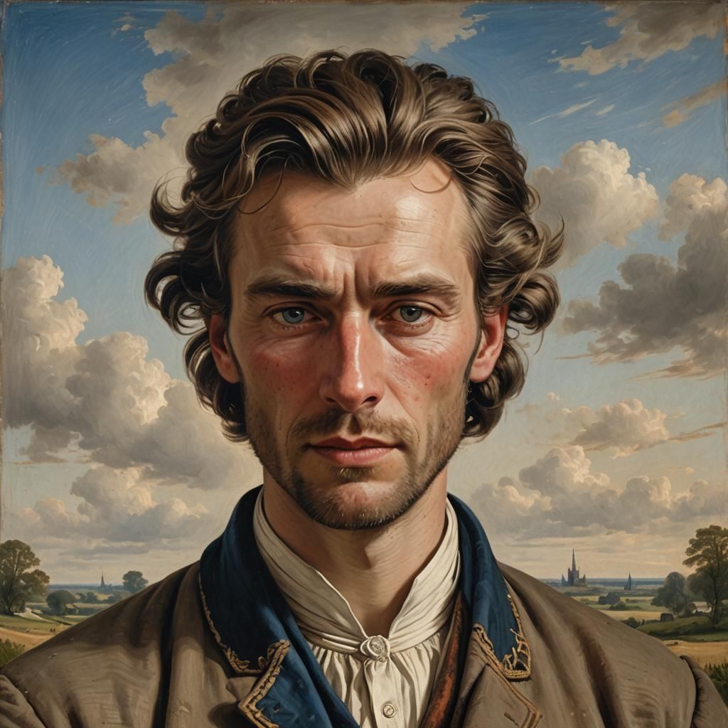 Dutch Golden Age Portrait of Willem Akershoek