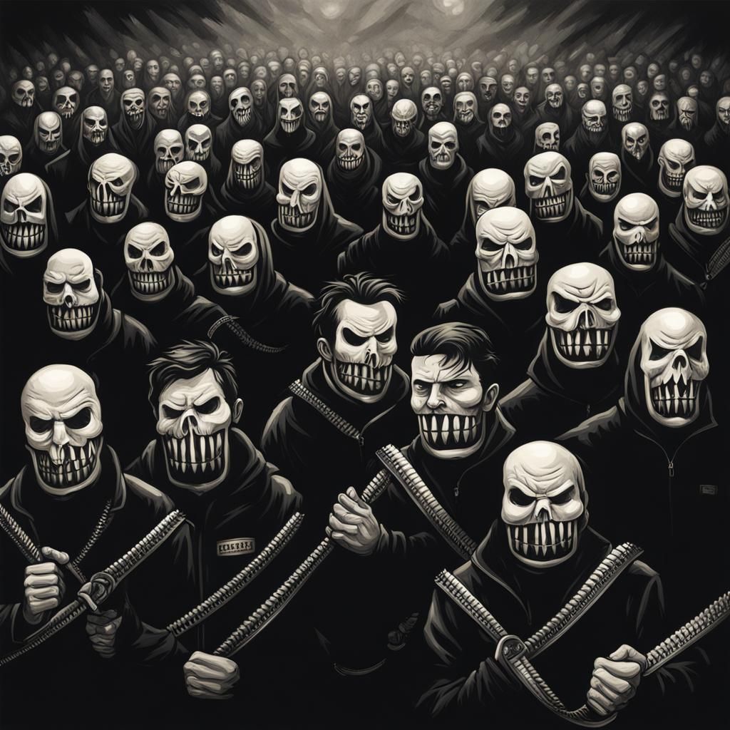 Sinister Silenced People: Digital Art