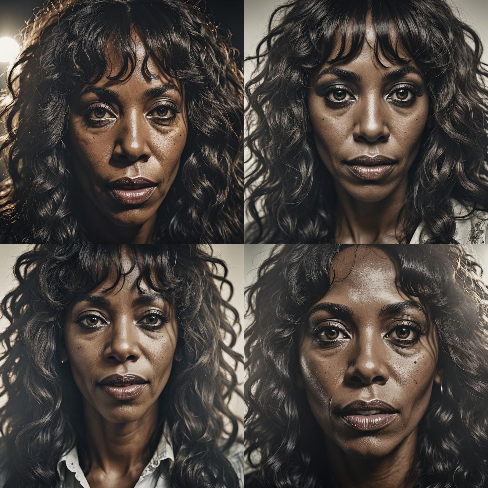 Donna Summer Portrait in Ambient Light