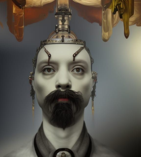 Drunken Kung-Fu Monkey in Surreal Dystopia