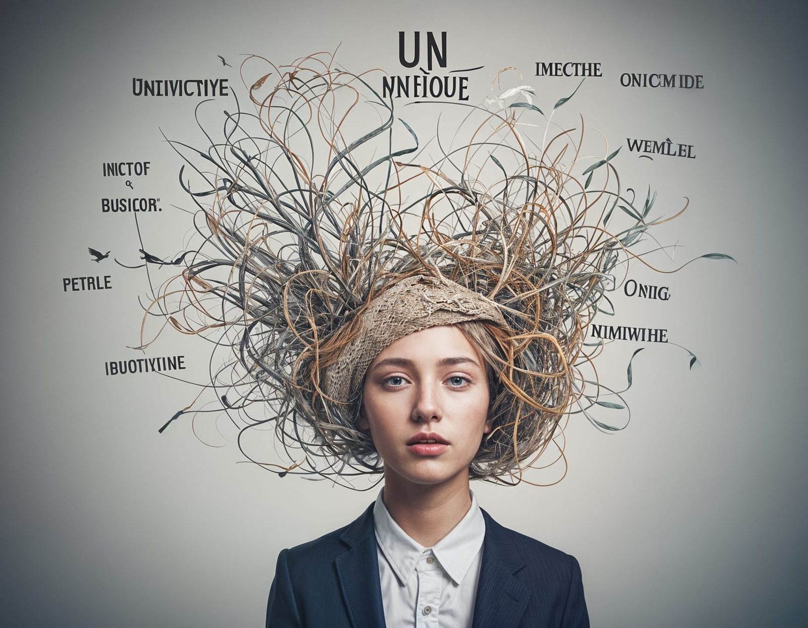 Style of Unintuitive AI Art