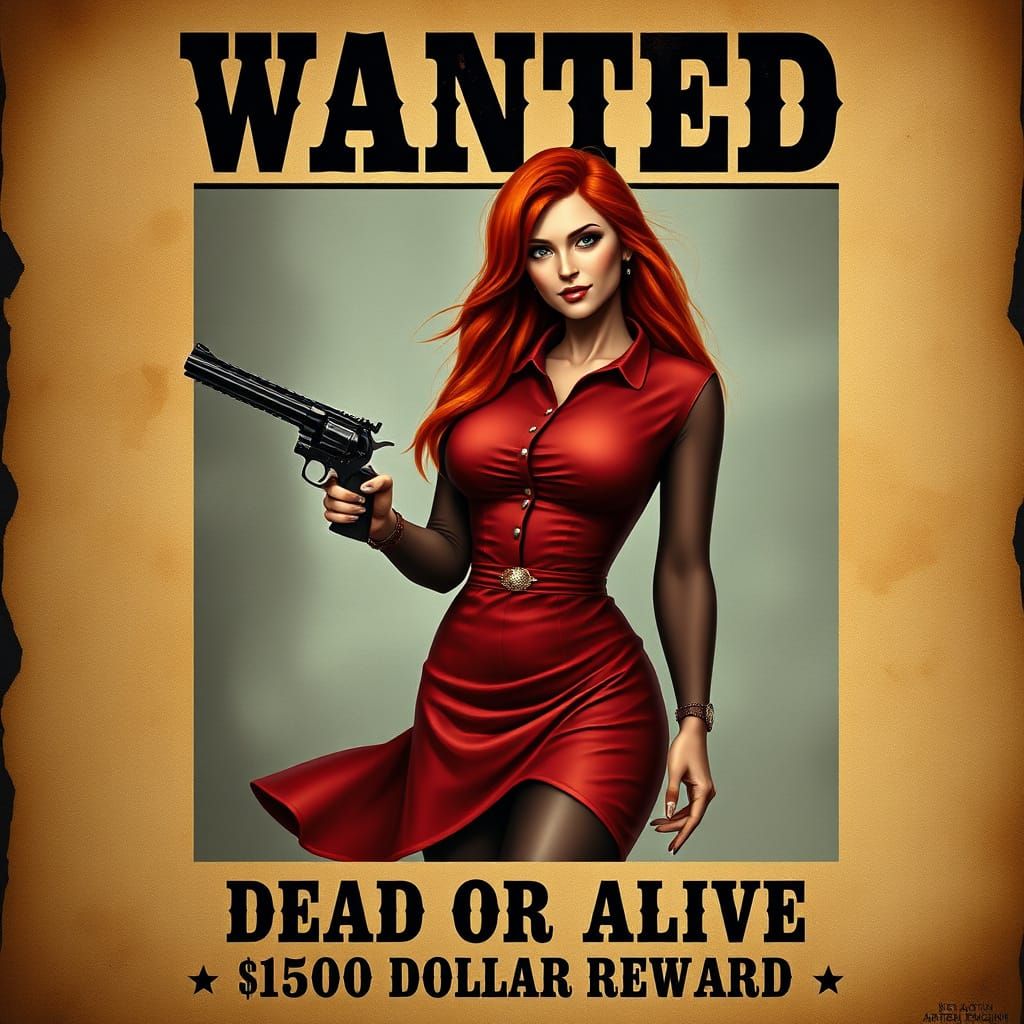 Wild West Siren: Wanted Dead or Alive