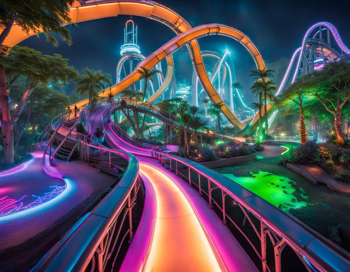 futuristic theme park called NexusX Experience.