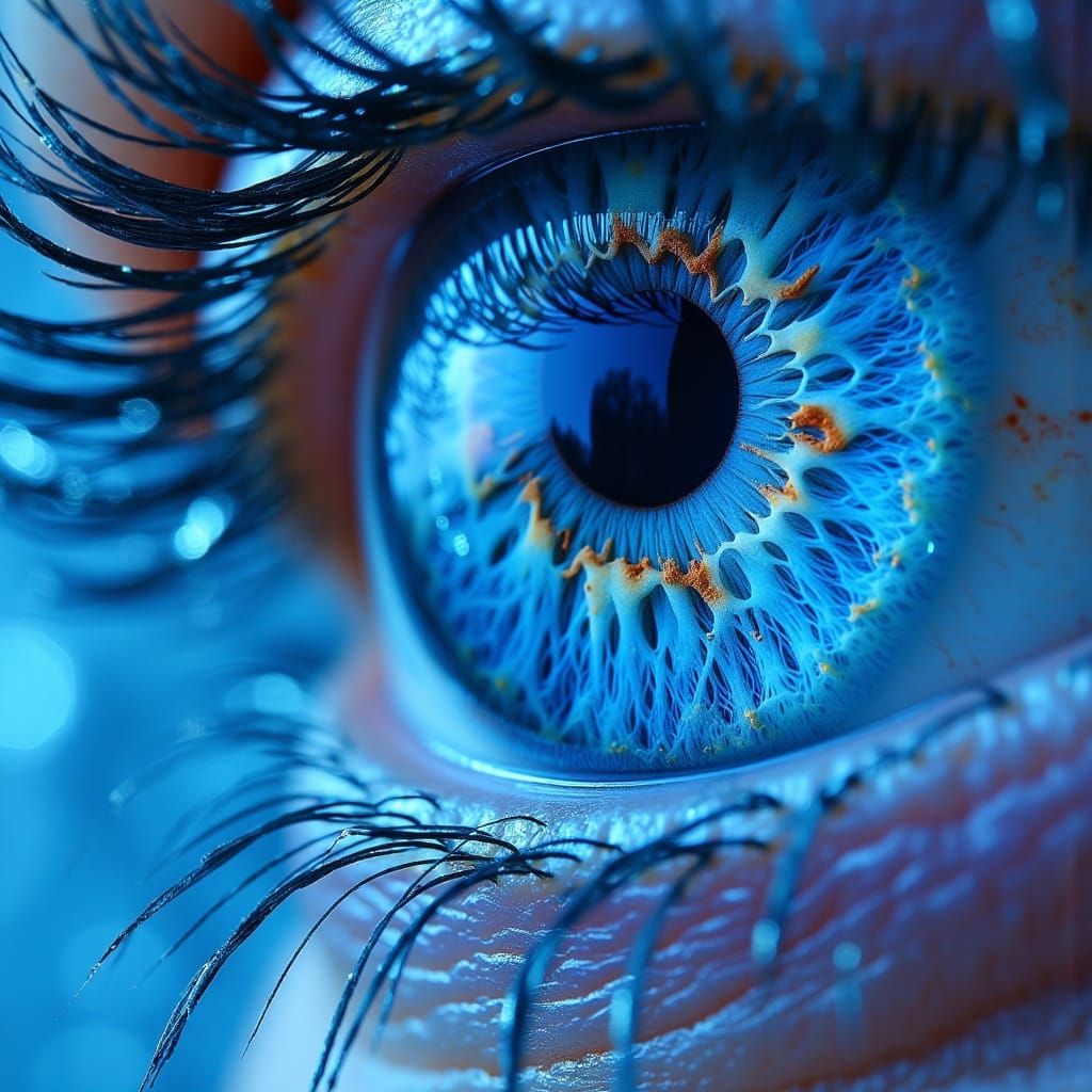 Enchanted Eye in Ocean Blue with Luscious Lashes