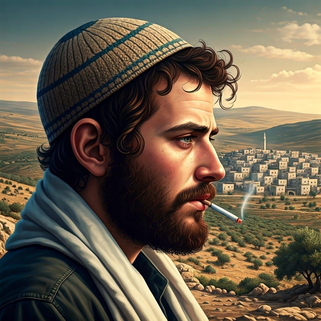 Young Settler in Judea and Samaria