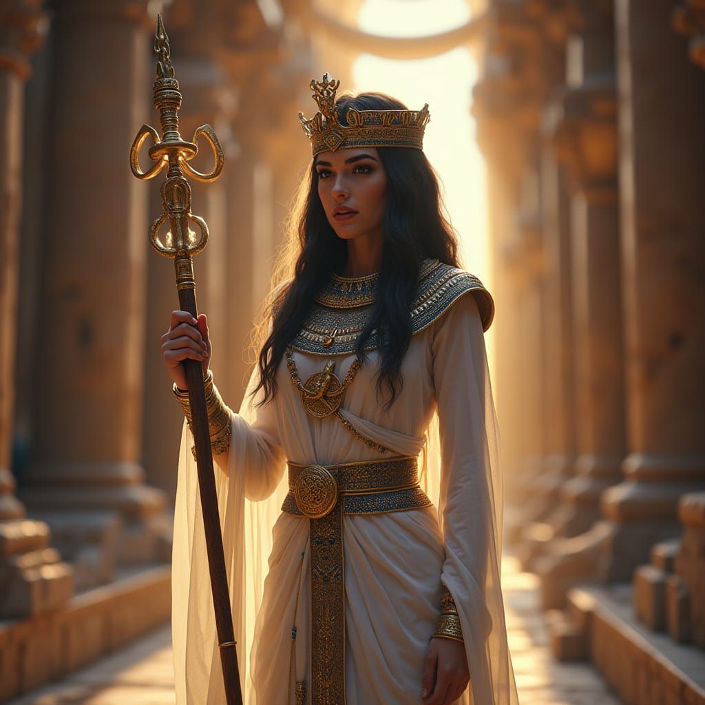 Regal Priestess of Cosmic Balance