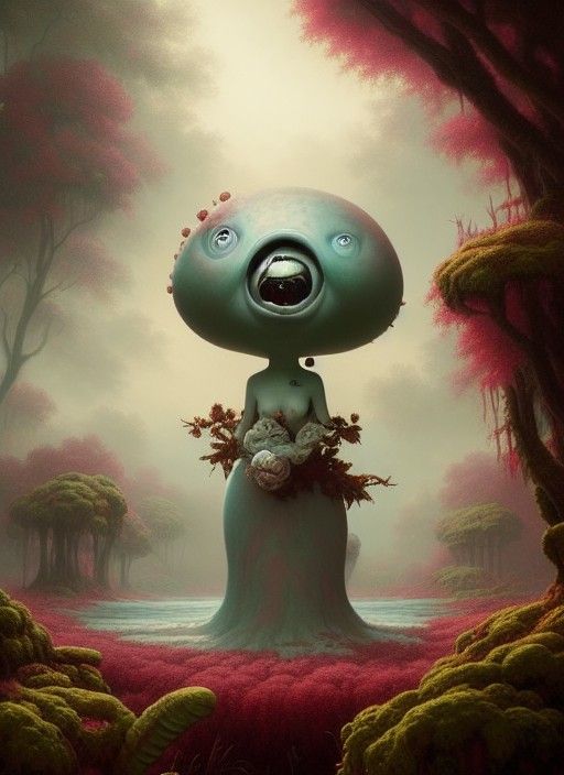 Surreal 'No Gods No Masters' Digital Painting