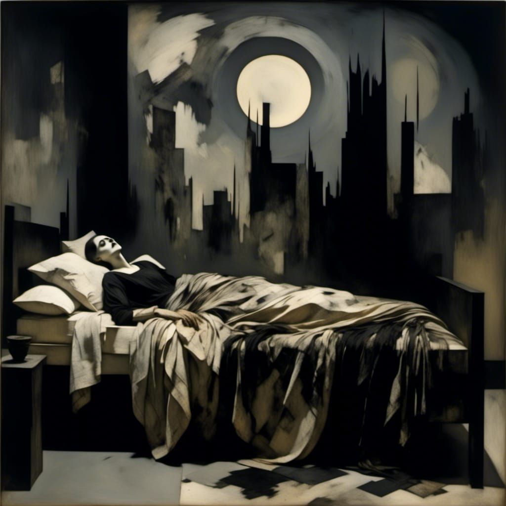 Surreal Dreamscape with Soft Smudge Effect