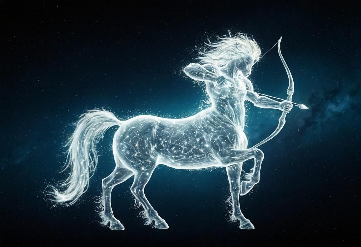 Radiant Centaur Galloping in Galactic Space