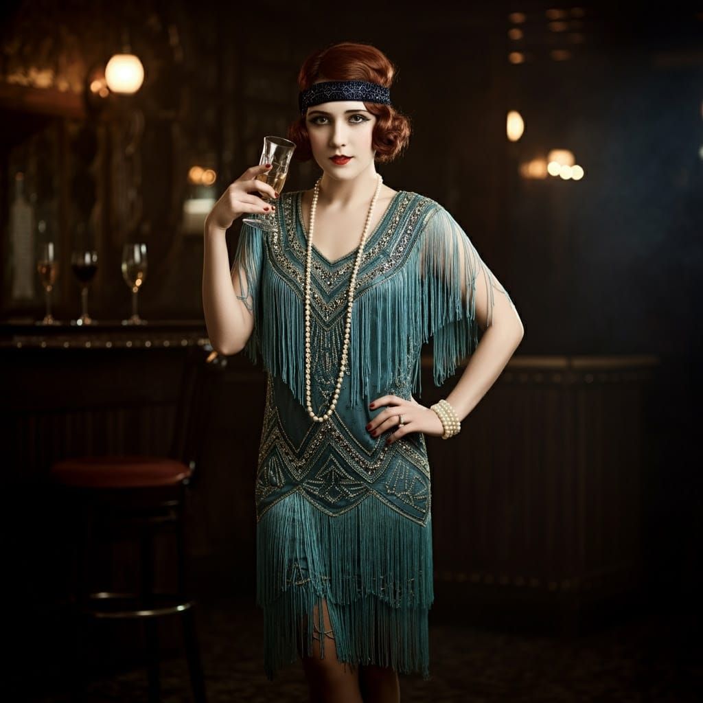 Flapper from the Roaring Twenties 5