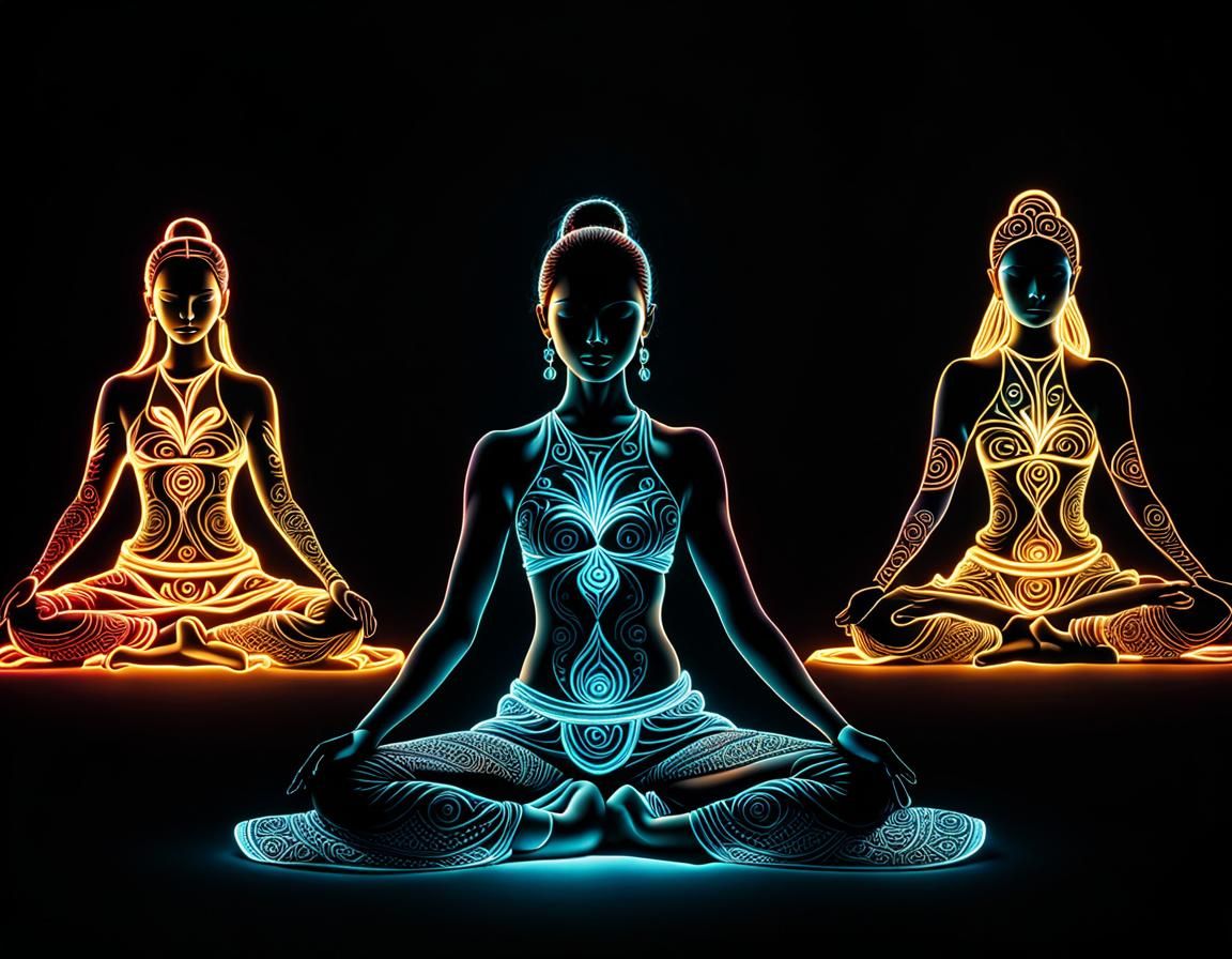 Silhouette Meditation