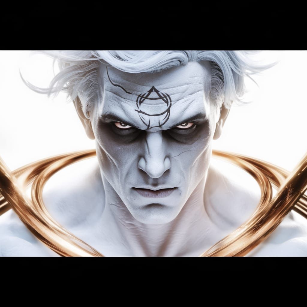 Humanized Omnipotent Deity with Distorted Time and Space